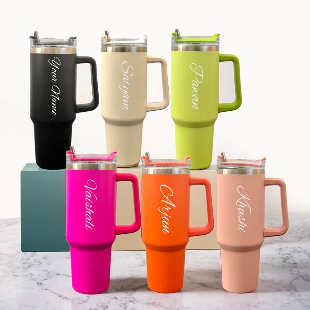 Personalized Name Tumbler | 1.18L | Insulated Tumbler | Leak-Proof